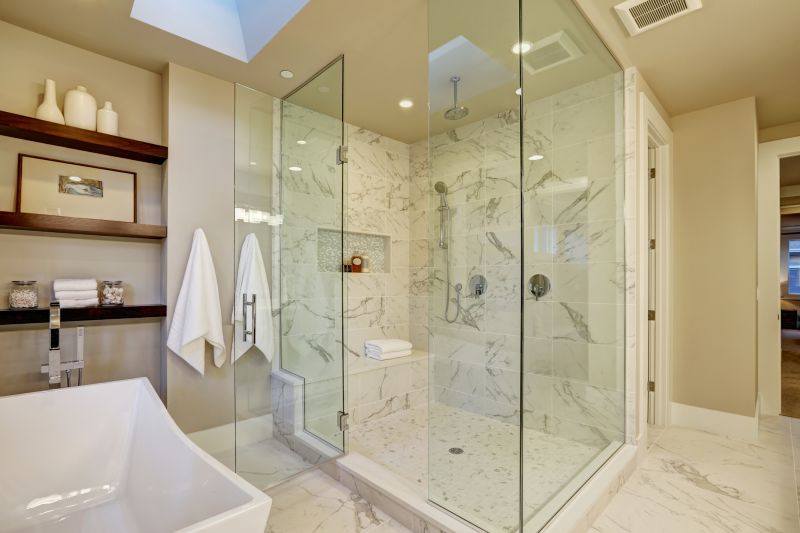 Luxurious Shower Environment